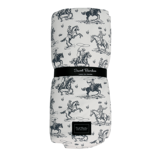 Rip's Ranch Cloud Blanket For Nursery And Stroller Comfort Sweet Bamboo Everetts Place: Online Boutique