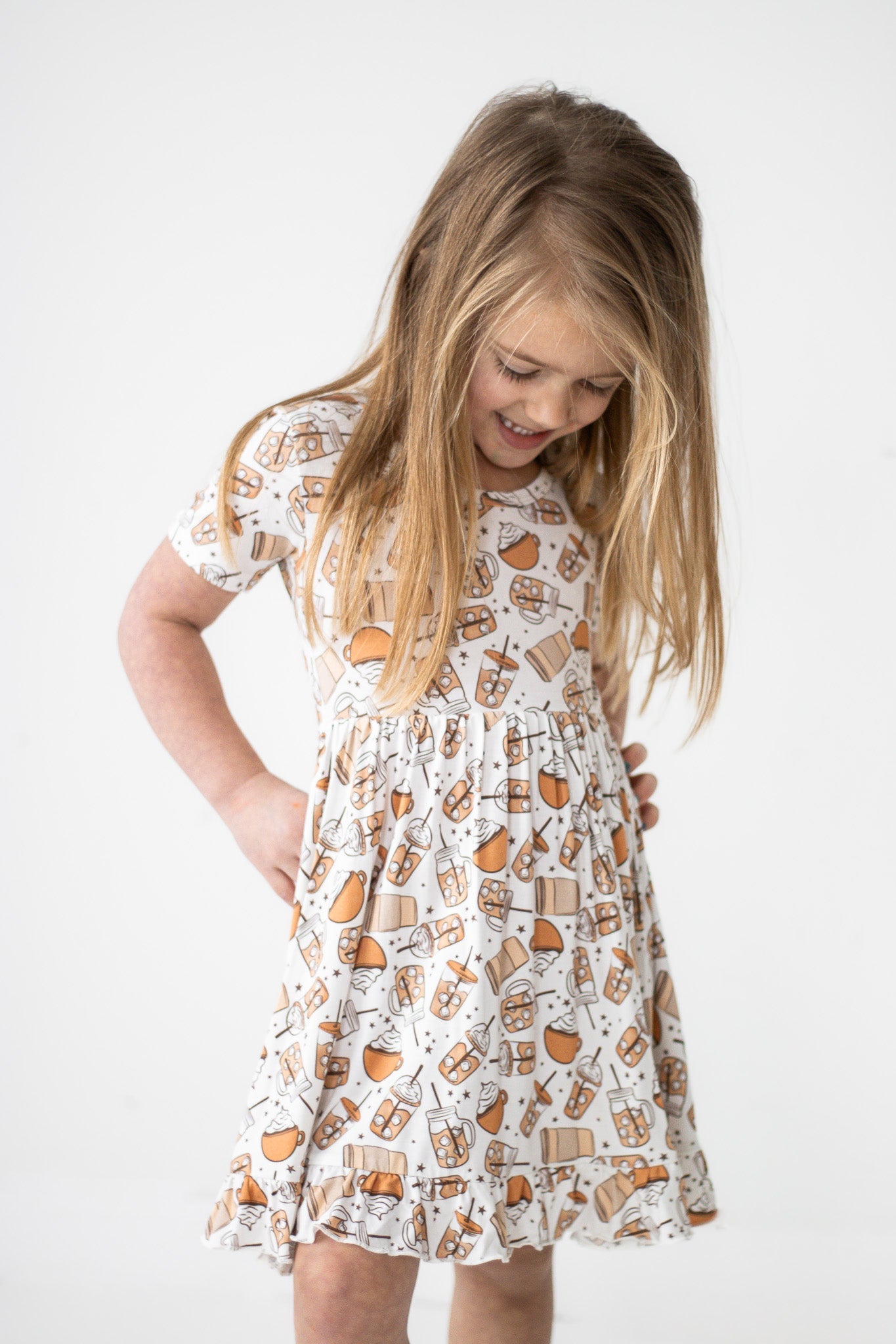 DREAM BIG LITTLE CO RISE AND GRIND DREAM RUFFLE DRESSEveretts Place
