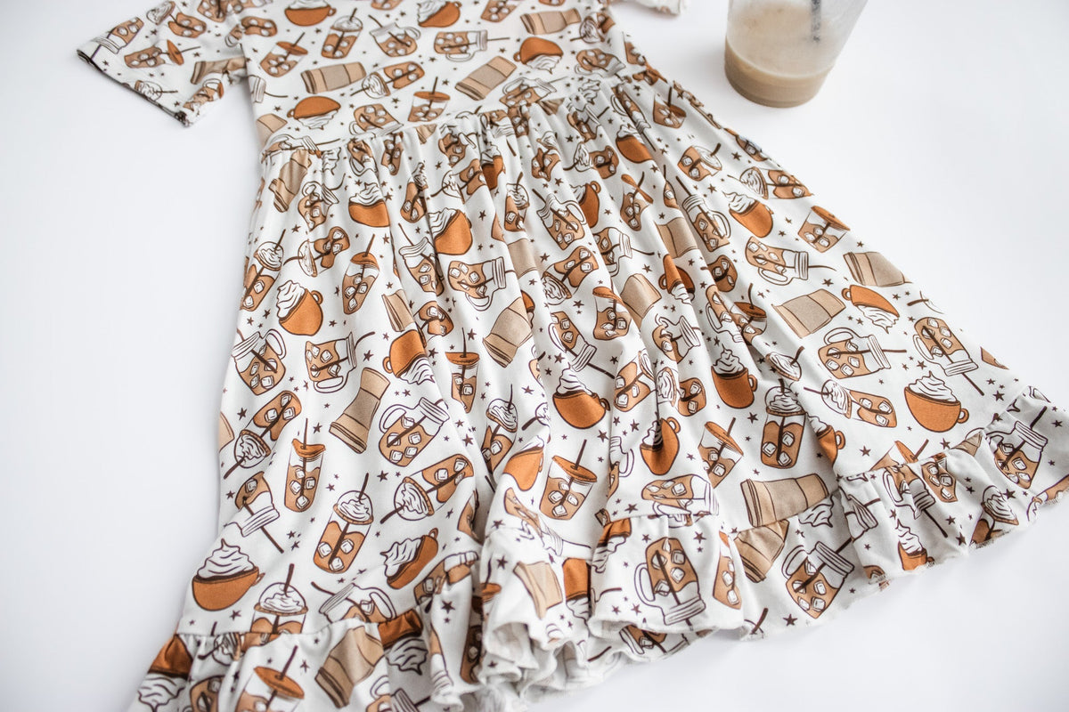 DREAM BIG LITTLE CO RISE AND GRIND DREAM RUFFLE DRESSEveretts Place