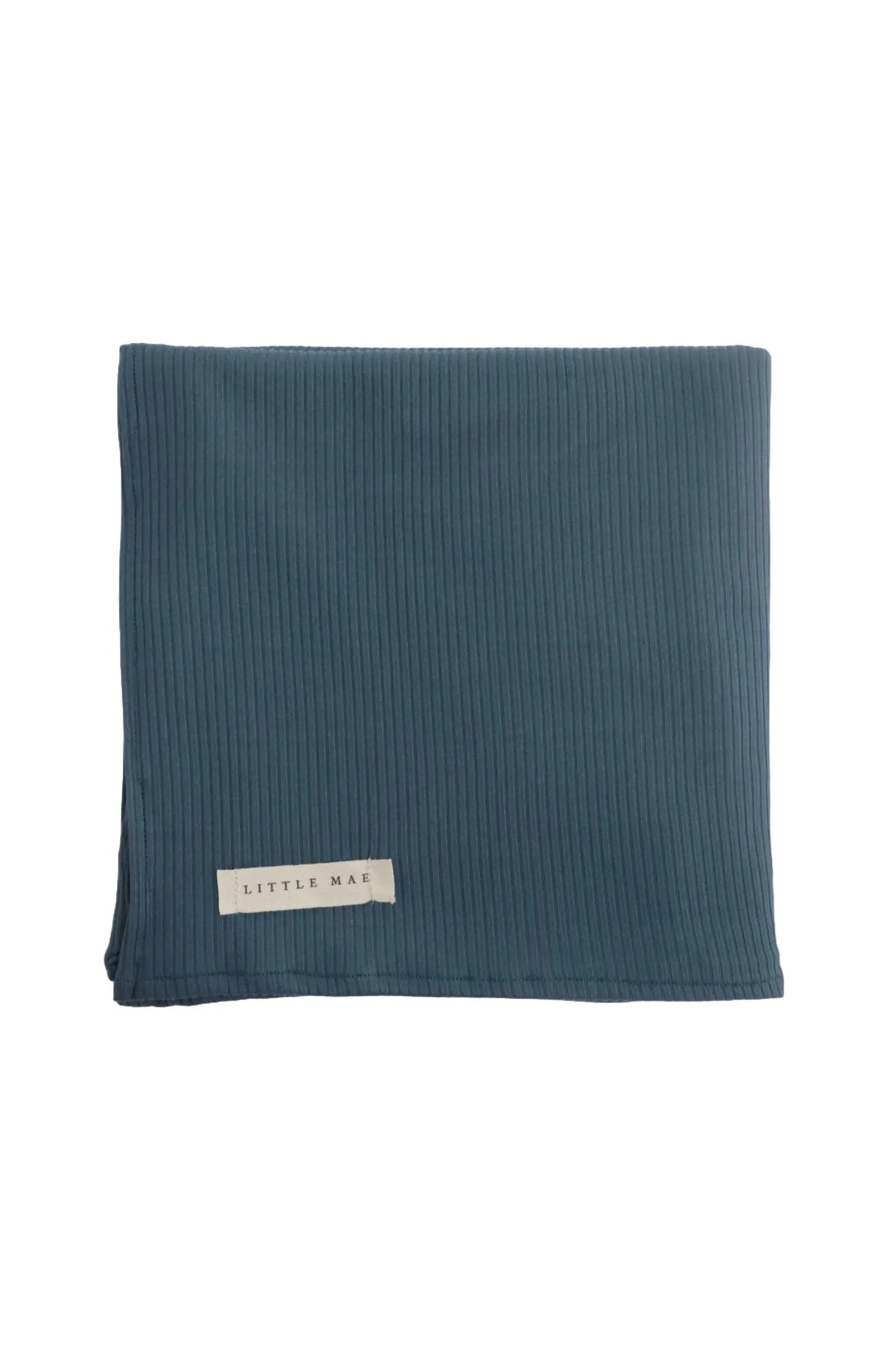 Little Mae & Co River Ribbed Stretch Swaddle - 