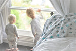 Newcastle Classics Robots Cotton Muslin Newcastle Blanket