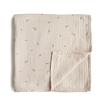 Organic Cotton Muslin Swaddle Blanket by Mushie