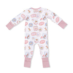 Angel Dear Rodeo Patches Pink - Convertible RomperEveretts Place
