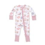 Angel Dear Rodeo Patches Pink - Convertible RomperEveretts Place