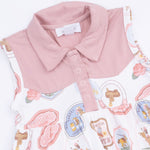Angel Dear Rodeo Patches Pink - Cowboy Bodysuit DressEveretts Place