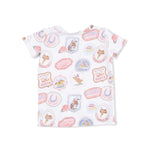 Angel Dear Rodeo Patches Pink - Short Sleeve Loungewear Set - 