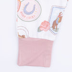 Angel Dear Rodeo Patches Pink - Short Sleeve Loungewear SetEveretts Place