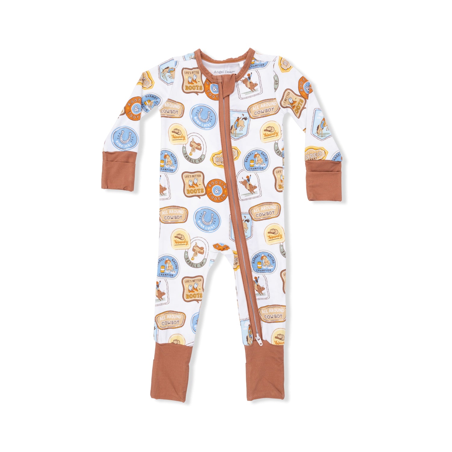 Angel Dear Rodeo Patches Uni - Convertible RomperEveretts Place