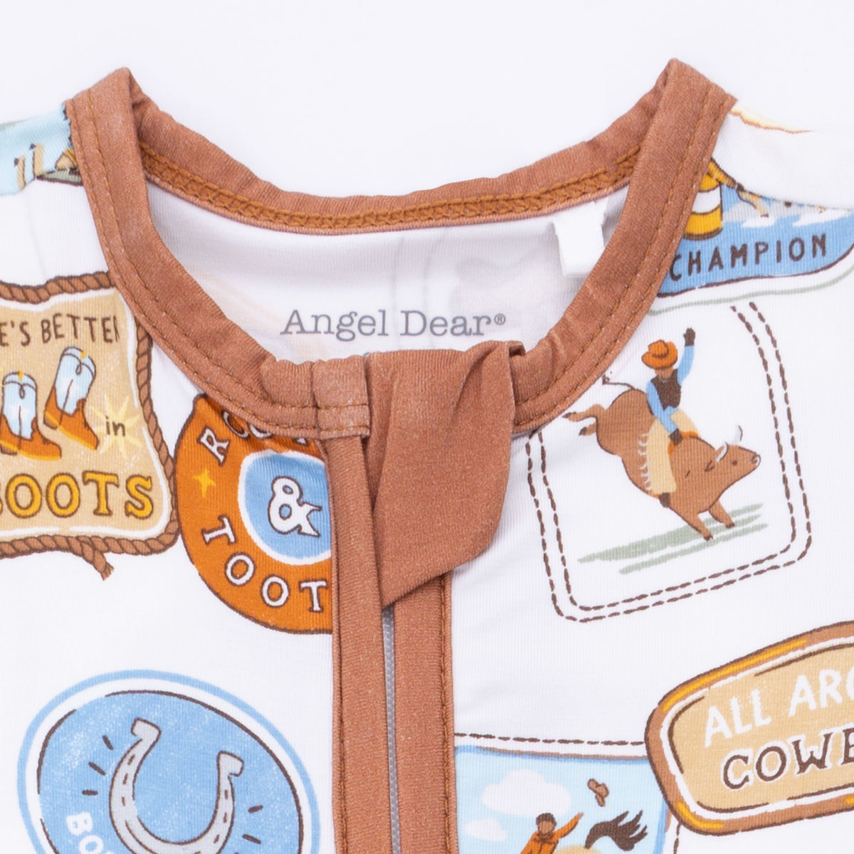 Angel Dear Rodeo Patches Uni - Convertible RomperEveretts Place