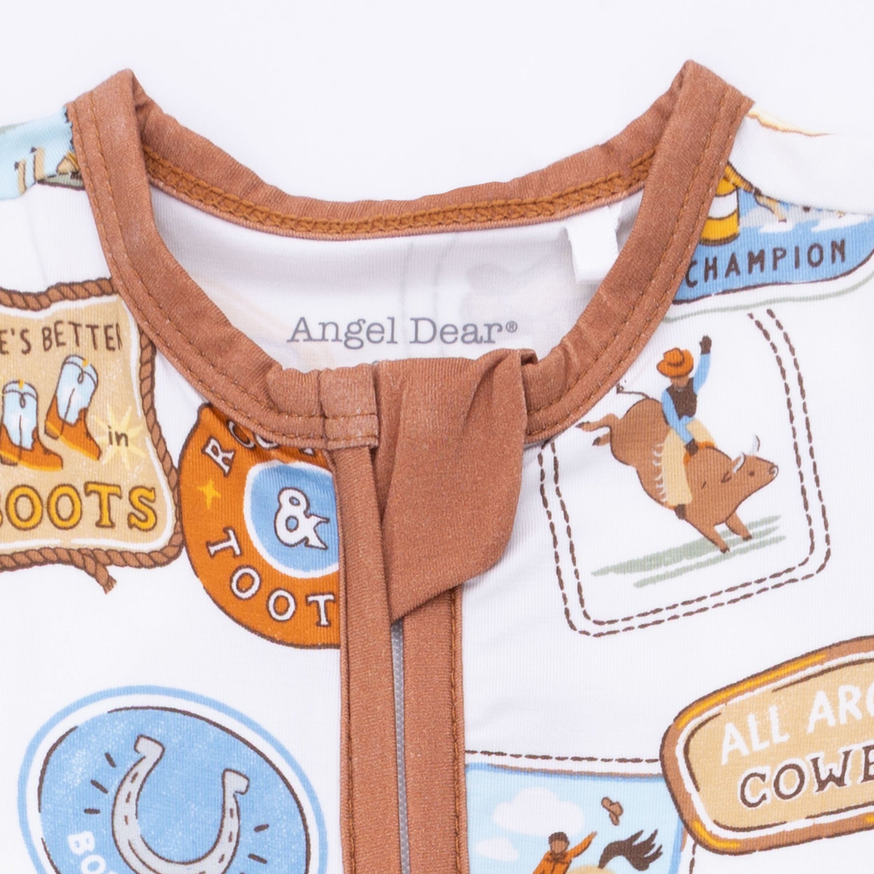Angel Dear Rodeo Patches Uni - Convertible RomperEveretts Place