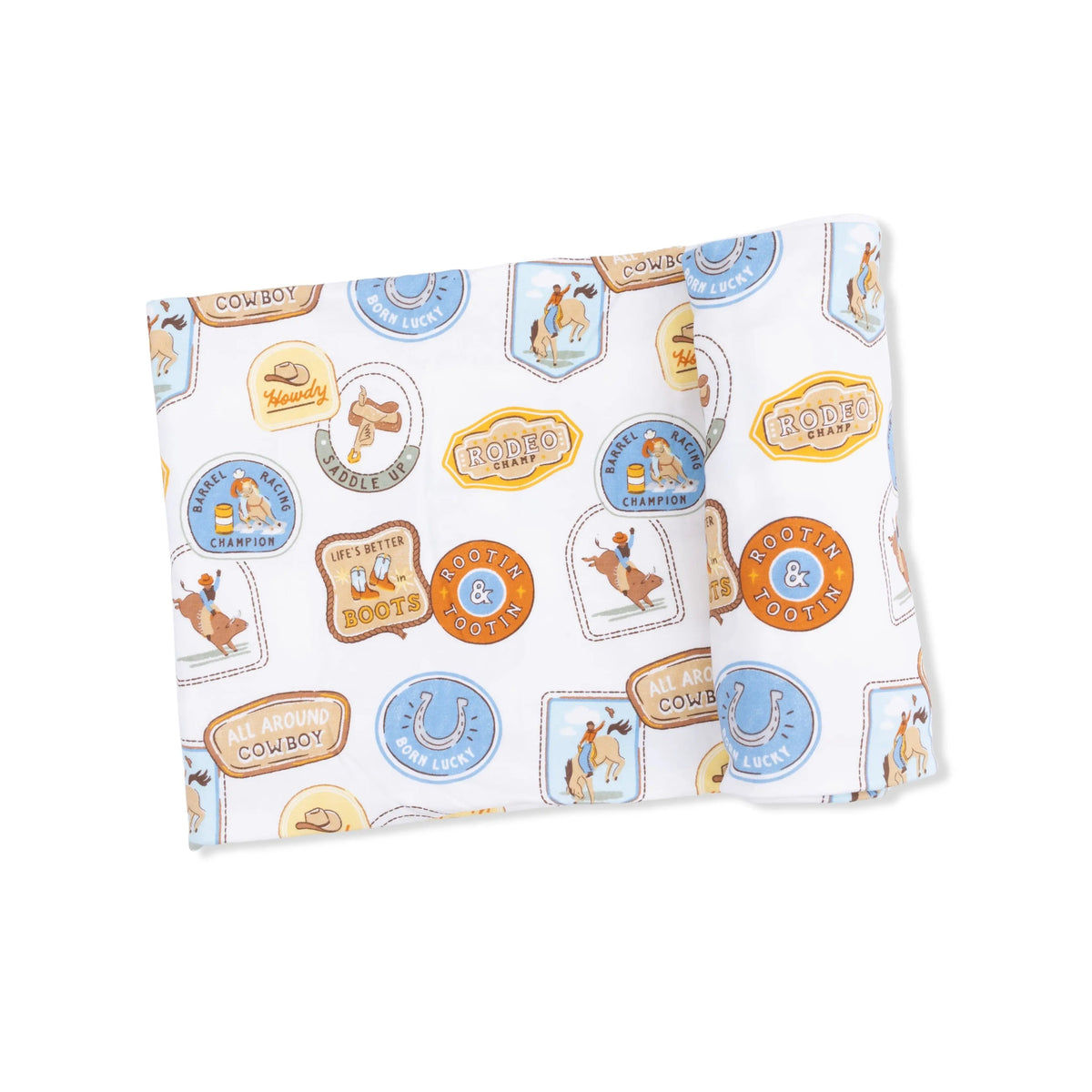 Rodeo Patches Uni - Swaddle Blanket - Graphics | Everetts Place