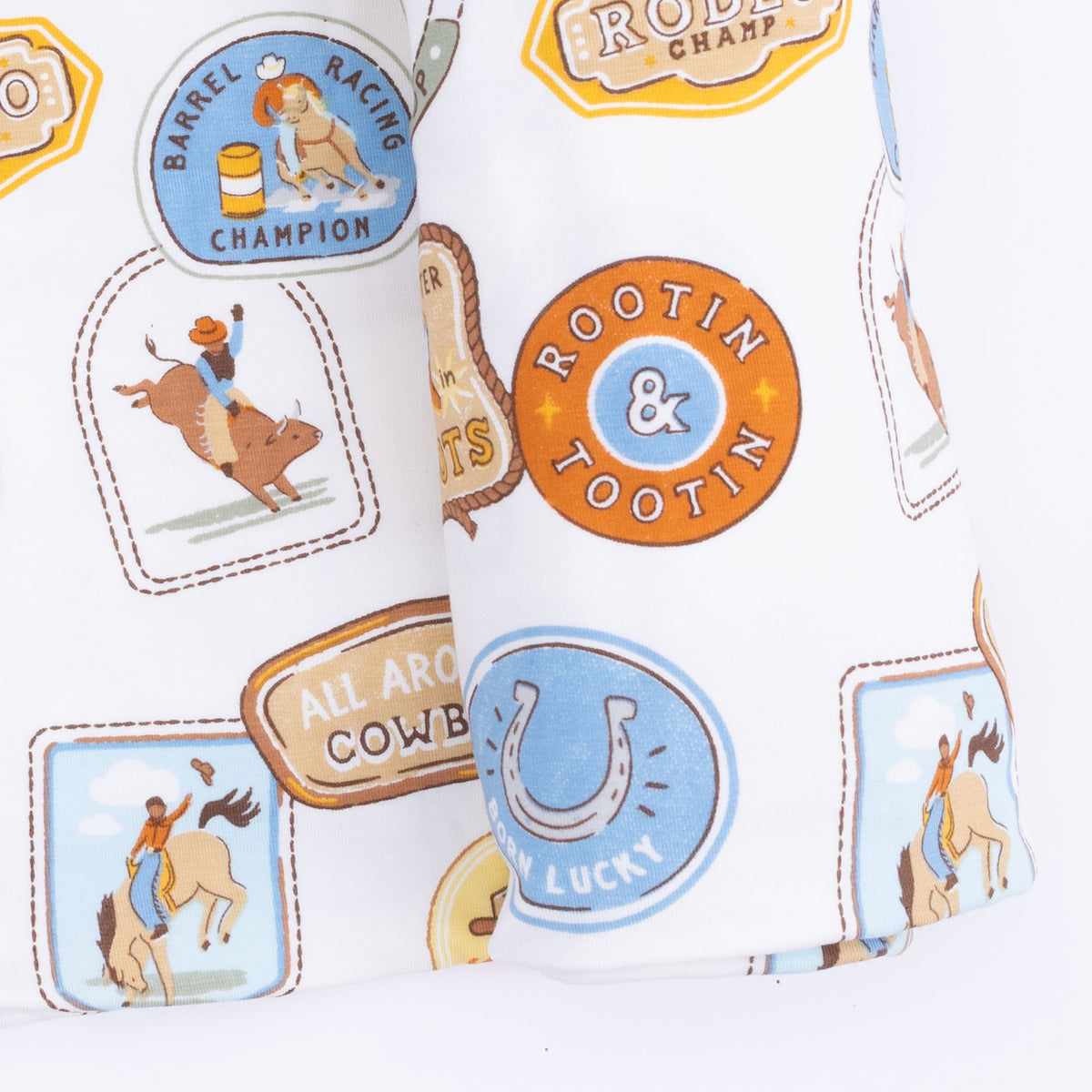 Angel Dear Rodeo Patches Uni - Swaddle BlanketEveretts Place