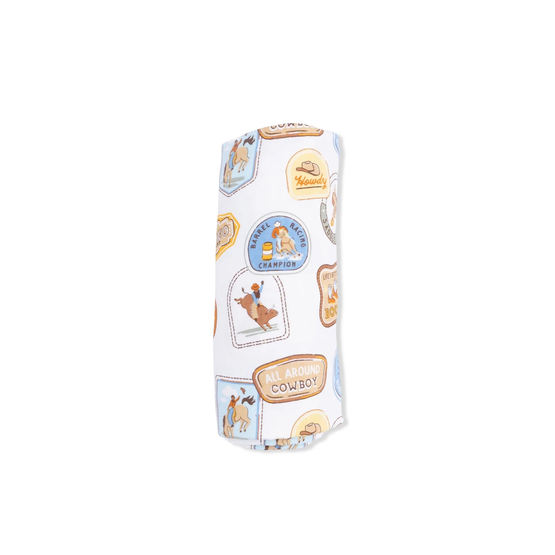 Angel Dear Rodeo Patches Uni - Swaddle Blanket - 