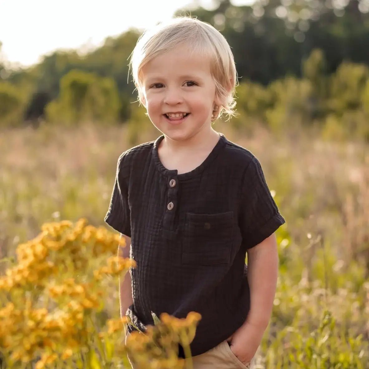 rohan black shirt - Sleeve, Happiness, Child, Smile, Facial expression | Everetts Place