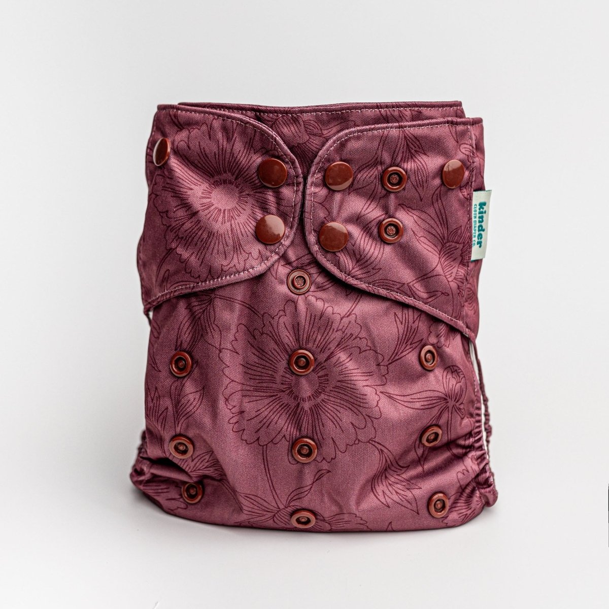 Floral: Essentials Pocket Cloth Diaper with Athletic Wicking Jersey, Grows with your Baby - Everetts Place Boutique -