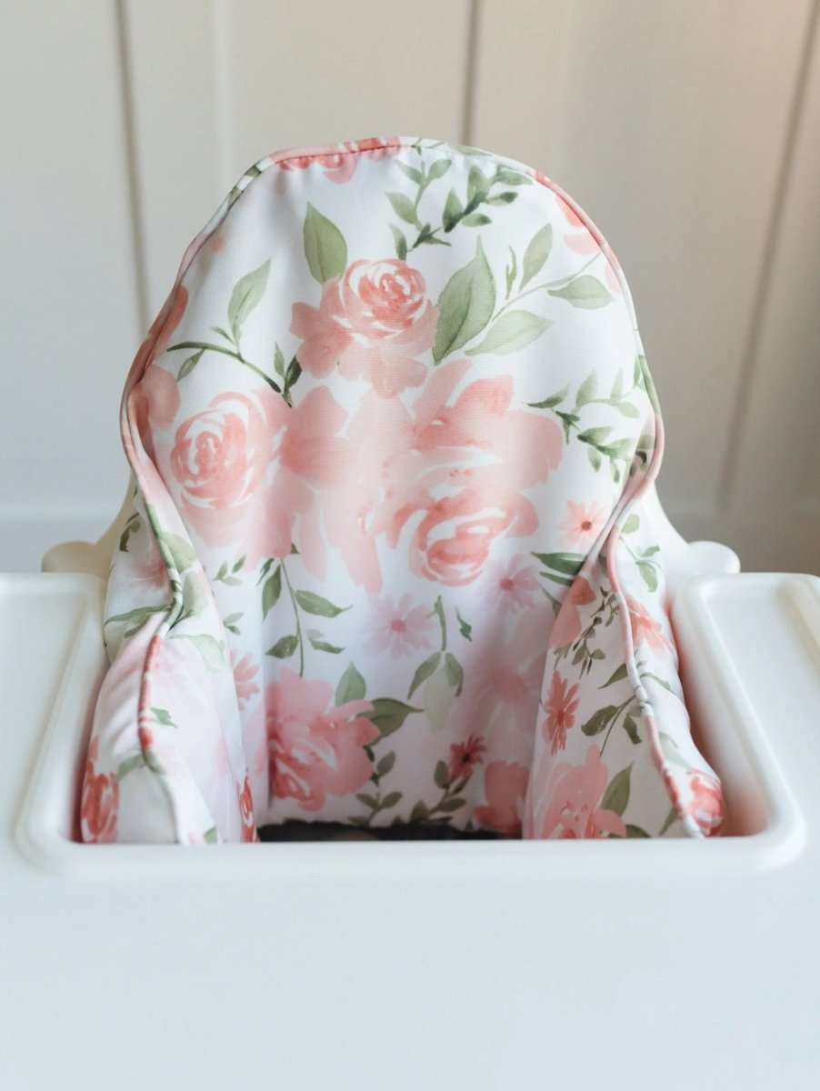 Little Joy Co. Rose IKEA Antilop Wipeable Cushion Cover for Highchair - Everetts Place Boutique - 