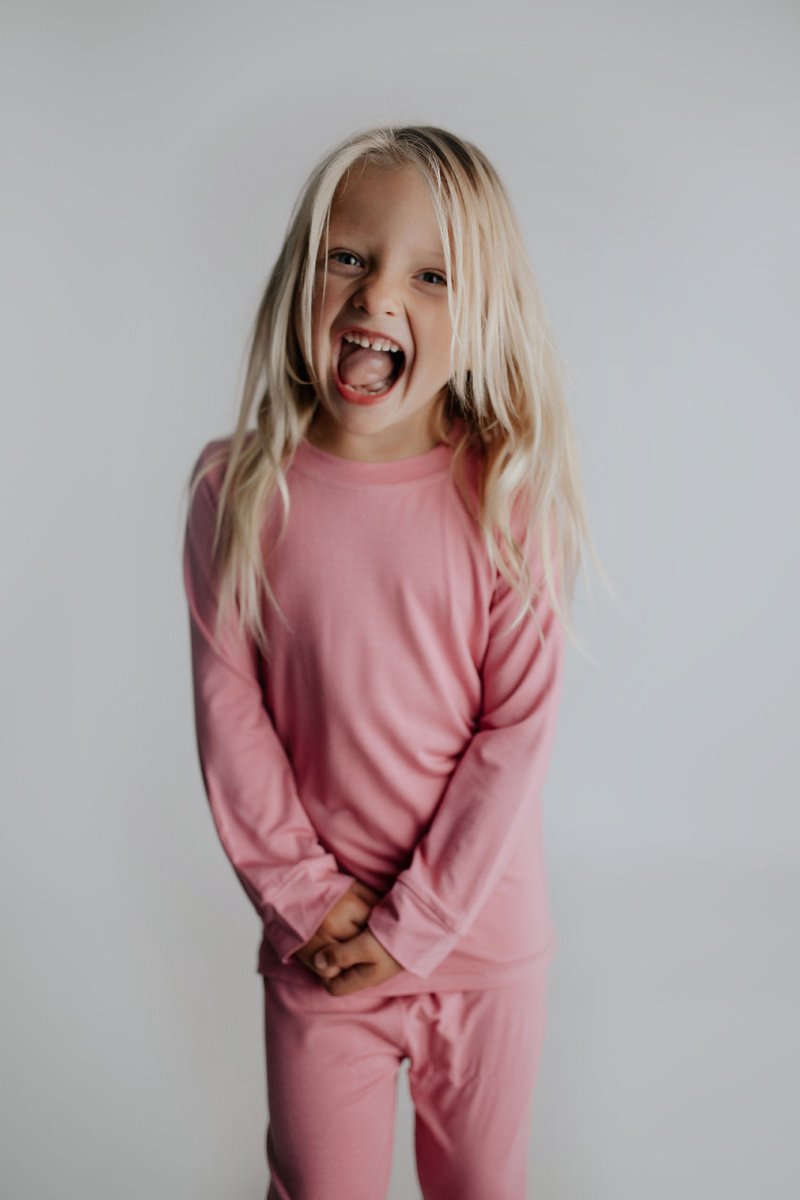 Three Little Tots Rose Jammies - 