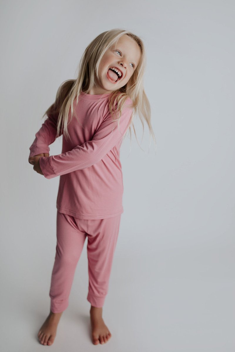 Three Little Tots Rose Jammies - 