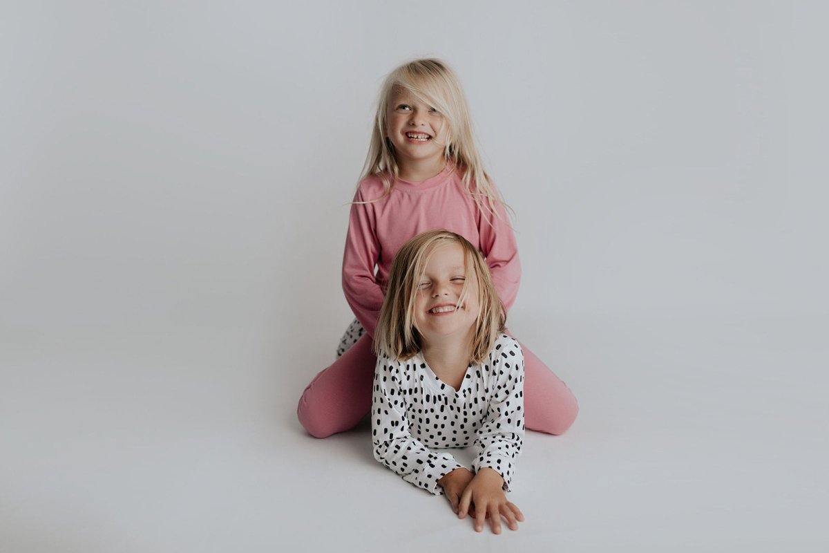 Three Little Tots Rose Jammies - 