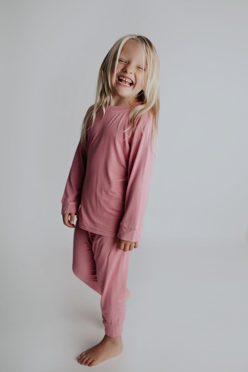 Three Little Tots Rose Jammies - 