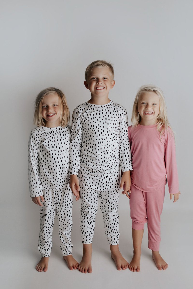 Three Little Tots Rose Jammies - 