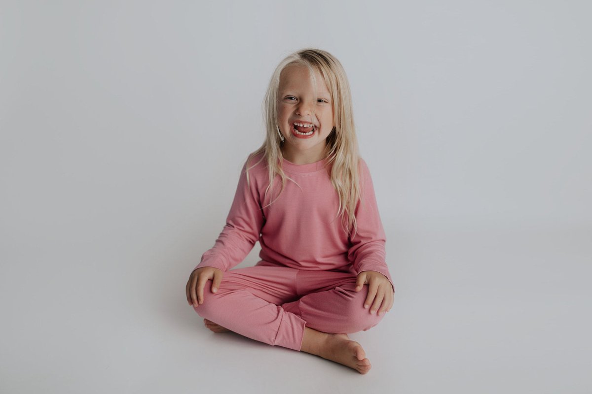 Three Little Tots Rose Jammies - 