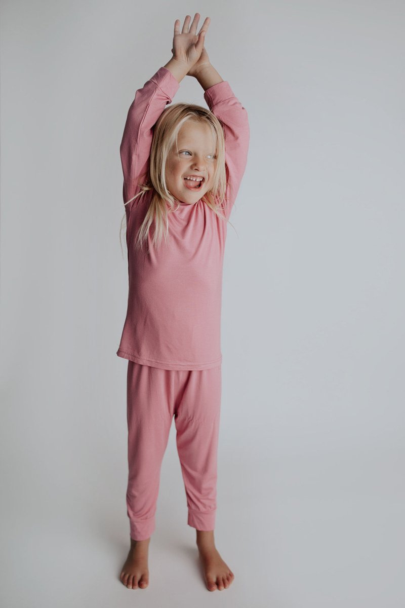 Three Little Tots Rose Jammies - 