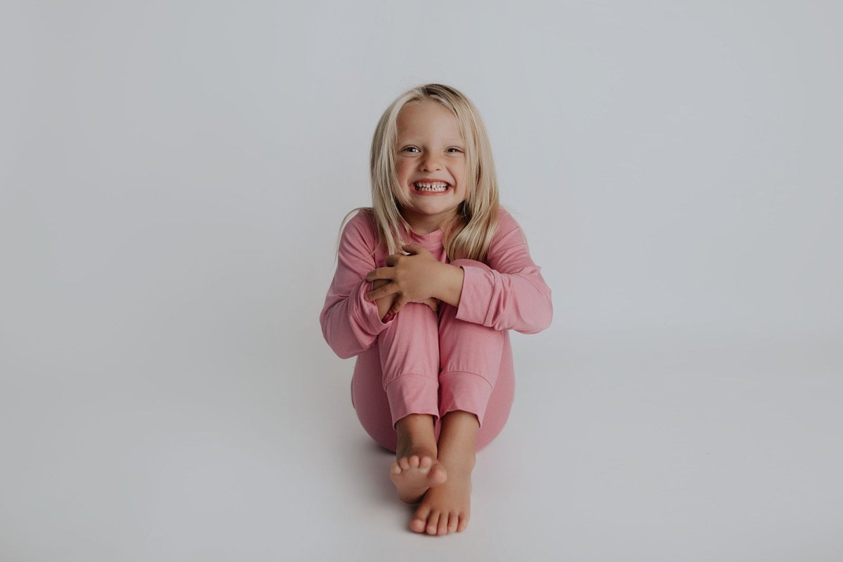 Three Little Tots Rose Jammies - 