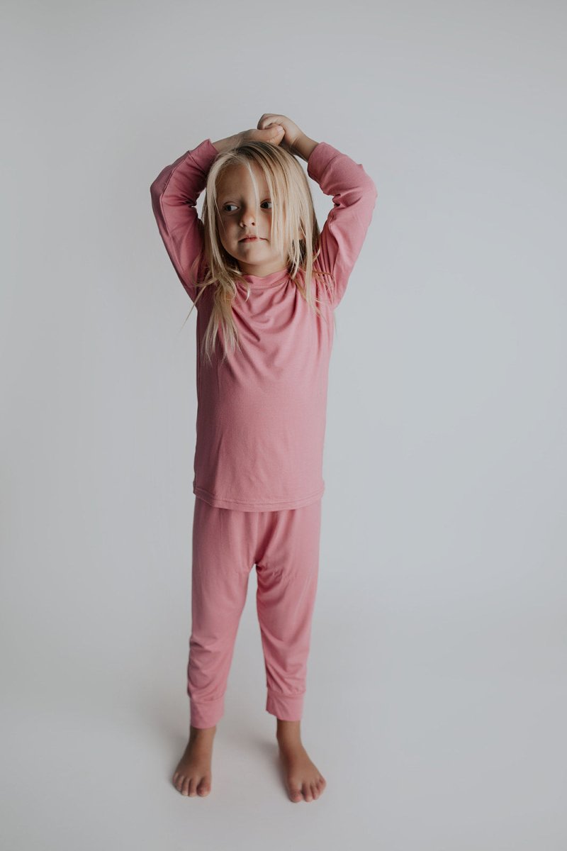 Three Little Tots Rose Jammies - 