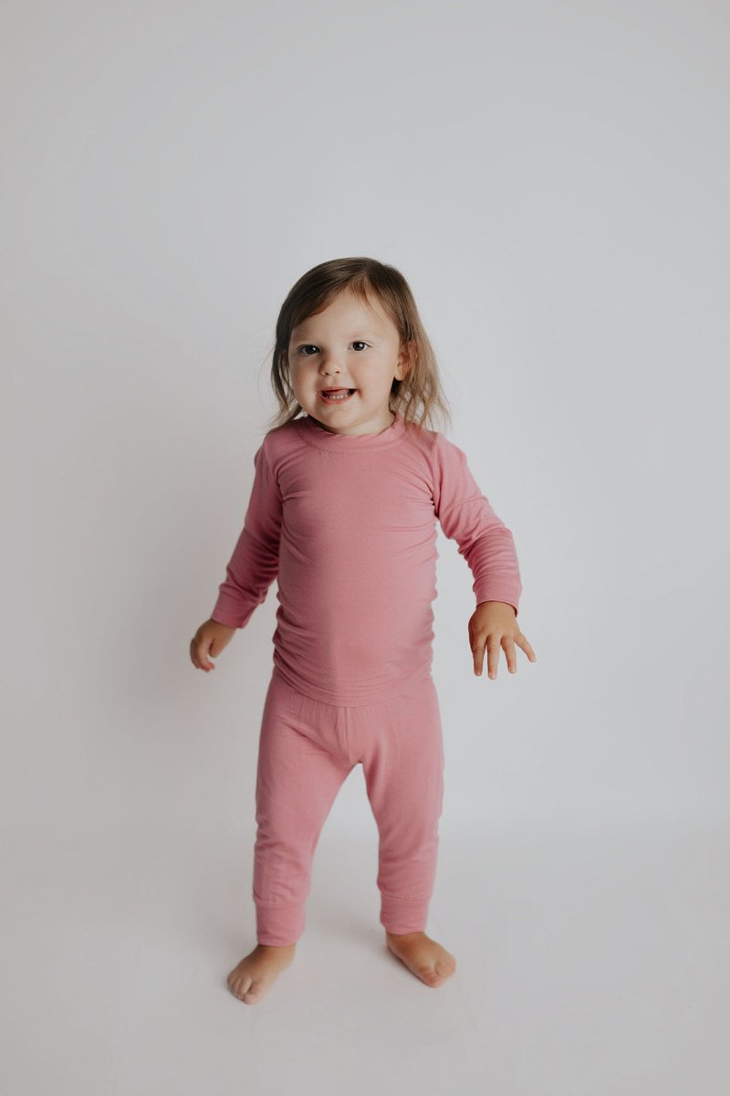 Three Little Tots Rose Jammies - 