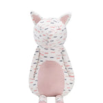 Goosewaddle® | Newborn Baby Blankets Toys Teethers Bibs & More Rose Kitty Super Soft Plush Toy for Nursery and Playtime