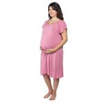 Three Little Tots Rose Mommy Labor and Delivery Nursing Hoospital Gown - 