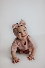 Three Little Tots Rose Waffle Headband - 