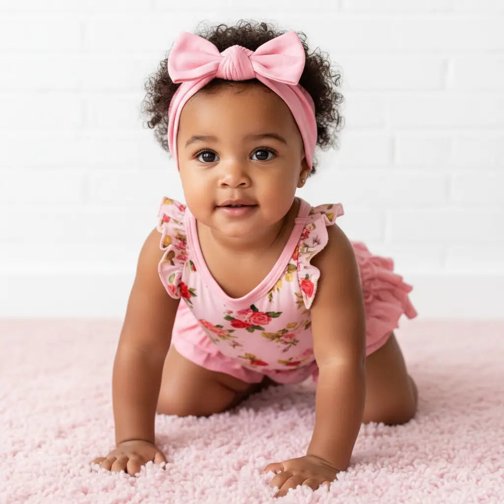 Bestaroo Rosebud Babe Ruffle Bloomer Set - 