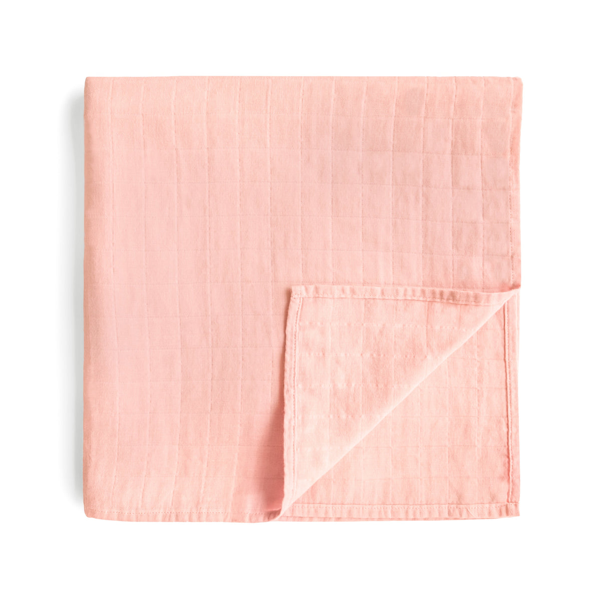 Mushie organic cotton muslin swaddle blanket