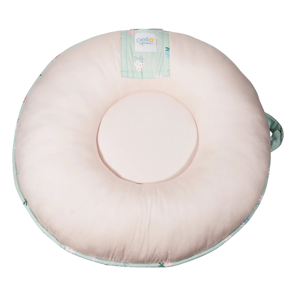Goosewaddle® | Newborn Baby Blankets Toys Teethers Bibs & More Rosie Berry Strawberry Floor Cushion - 