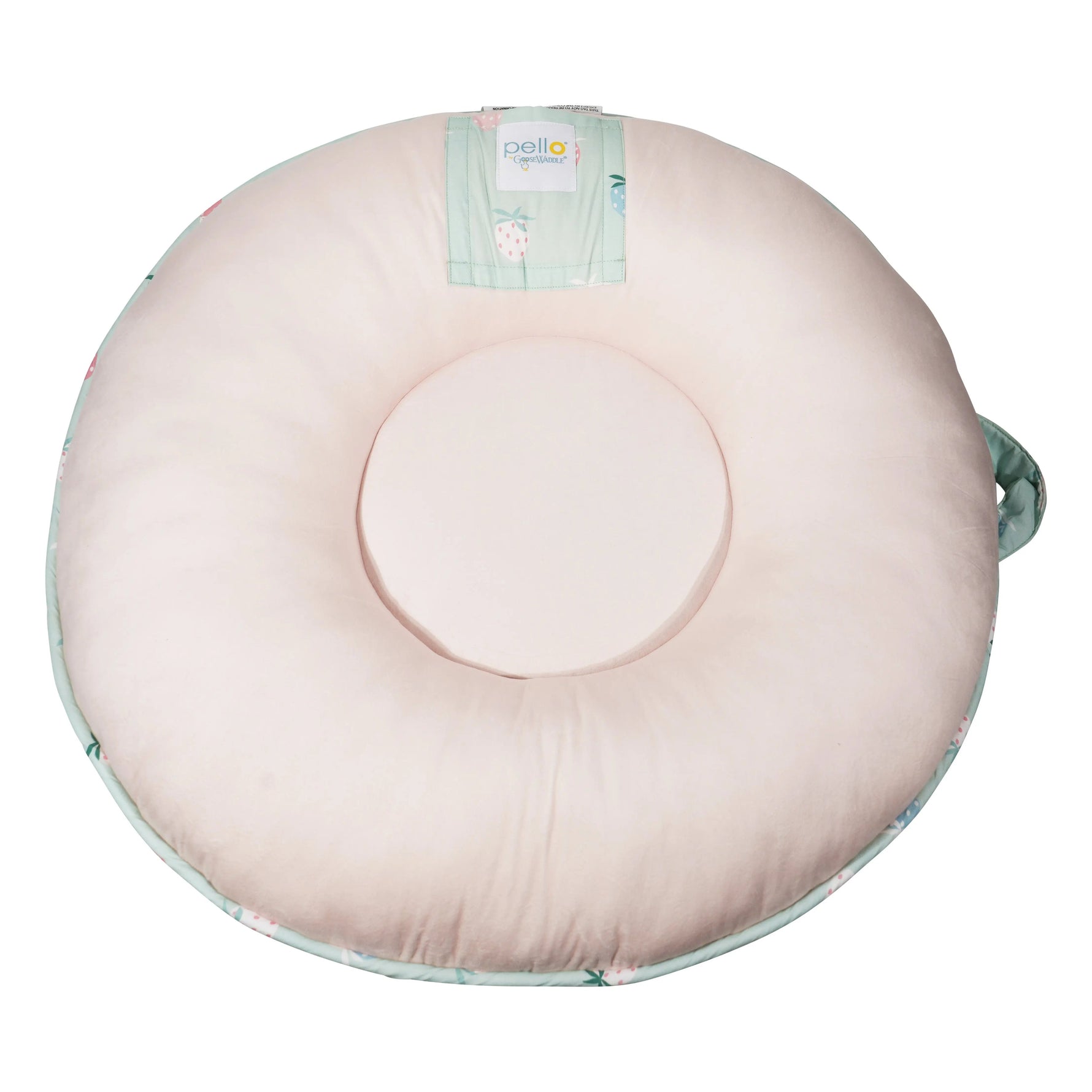 Goosewaddle® | Newborn Baby Blankets Toys Teethers Bibs & More Rosie Berry Strawberry Floor Cushion - 