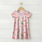 Rosy Rex A-Line Dress by Bestaroo