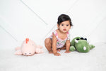 Rosy Rex Bubble Romper by Bestaroo