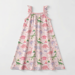 Rosy Rex Flutter Sleeve Dress by Bestaroo