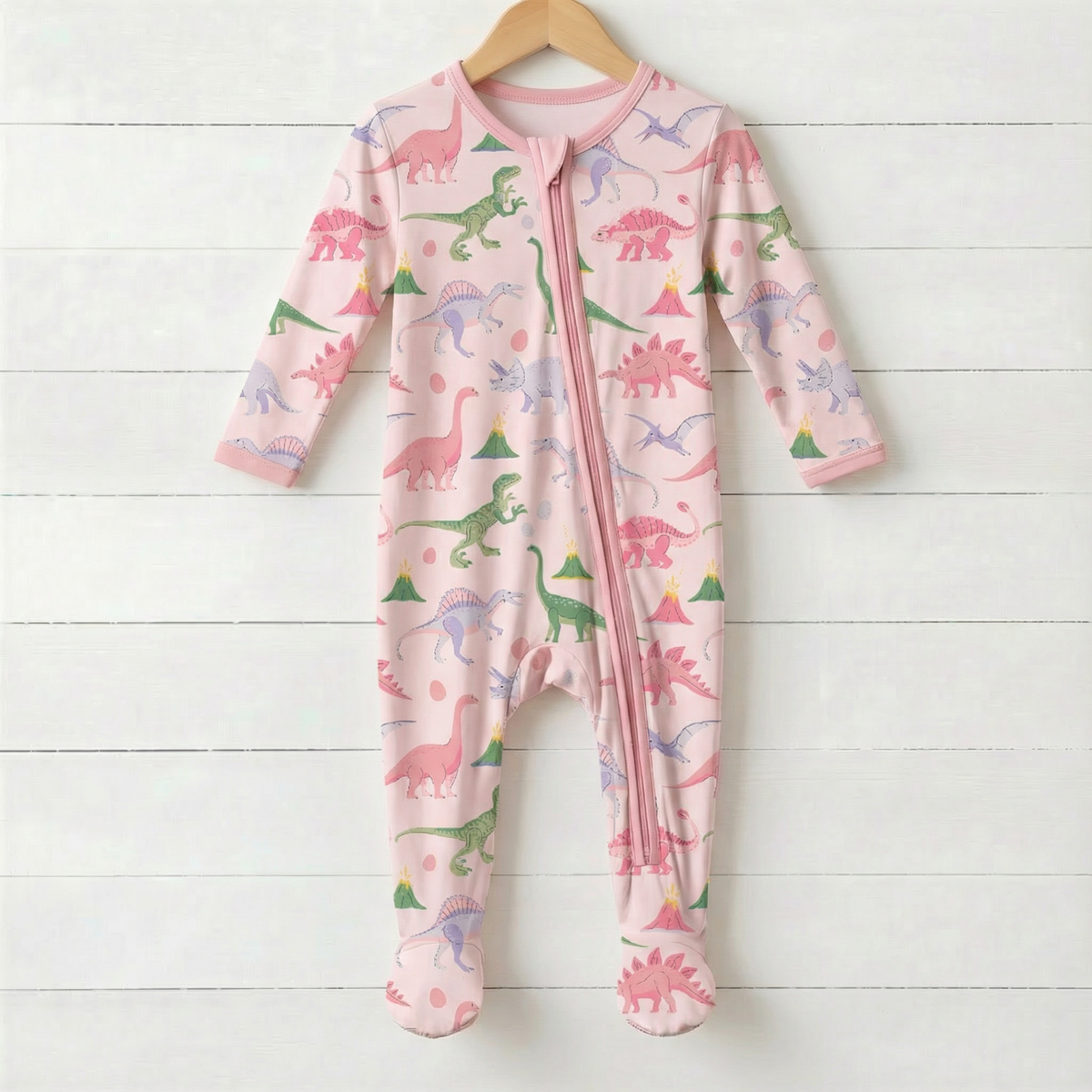 Rosy Rex Footie by Bestaroo