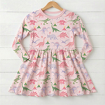 Rosy Rex L/S Dress by Bestaroo