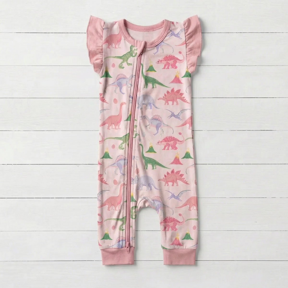 Rosy Rex Romper by Bestaroo