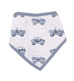 Newcastle Classics Rough Terrain Cotton Bandana Bibs with Extra Absorbency for Babies - 