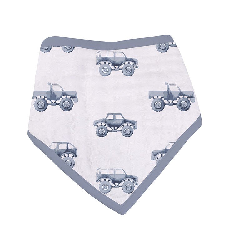 Newcastle Classics Rough Terrain Cotton Bandana Bibs with Extra Absorbency for Babies - 