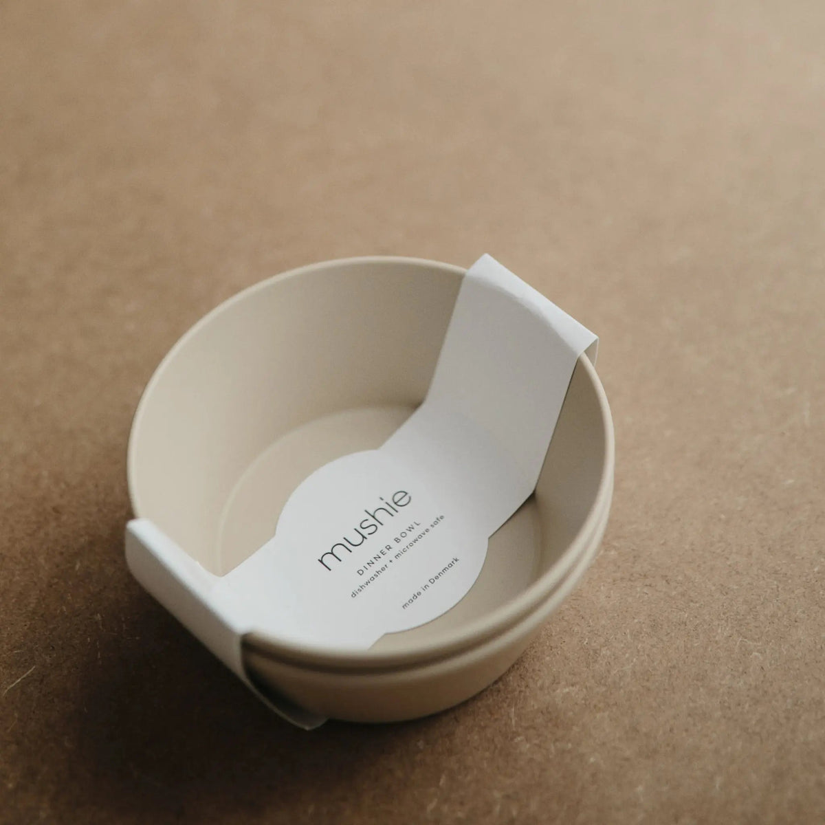 Mushie BPA-Free Plastic Dinnerware Set for Babies, Made in Denmark -