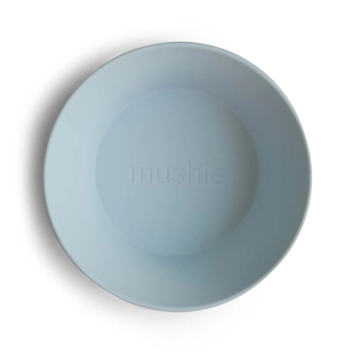 Mushie Round Dinnerware Bowl Set BPA Free Plastic Dishwasher Safe Microwave Safe - Everetts Place Boutique - 