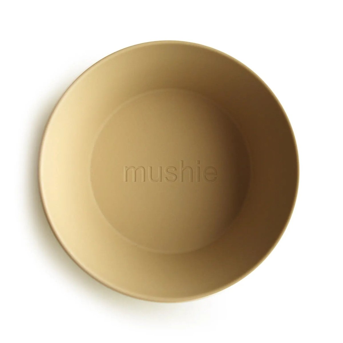 Mushie Round Dinnerware Bowl Set BPA Free Plastic Dishwasher Safe Microwave Safe - Everetts Place Boutique - 