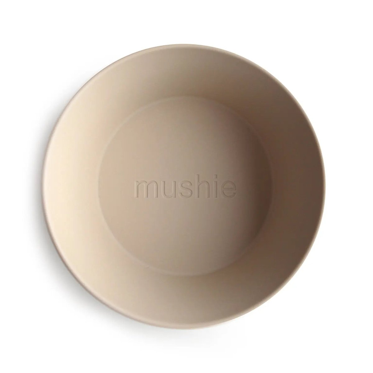 Mushie Round Dinnerware Bowl Set BPA Free Plastic Dishwasher Safe Microwave Safe - Everetts Place Boutique - 