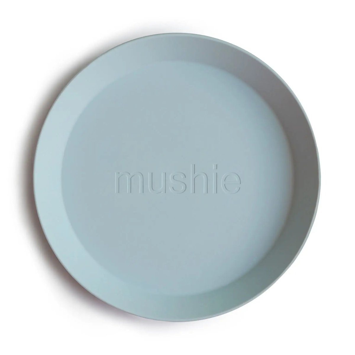 Mushie Round Dinnerware Plates BPA Free Plastic Set Dishwasher Microwave Safe - Everetts Place Boutique - 